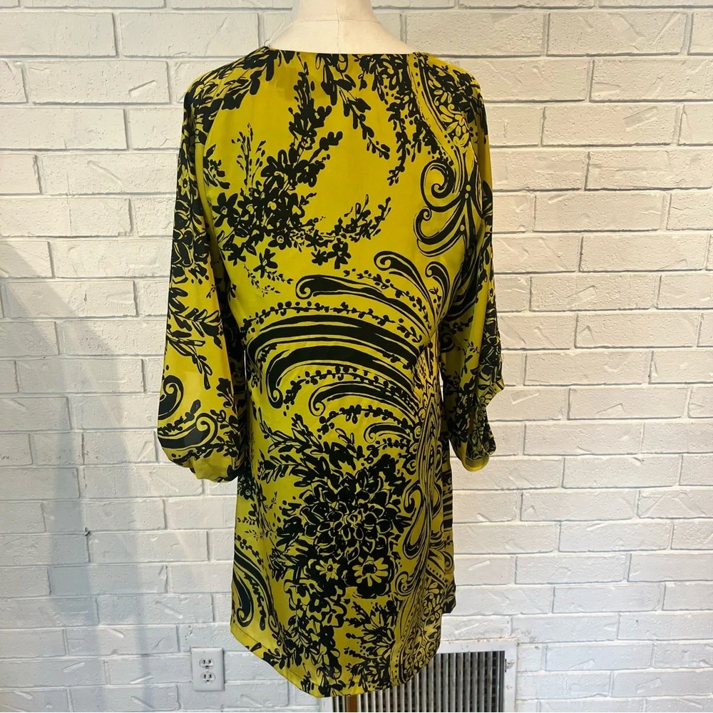 Uncle Frank Chartreuse Shift Dress Women’s S - Picture 11 of 14